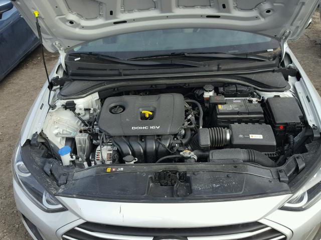 5NPD74LF0HH205062 - 2017 HYUNDAI ELANTRA SE SILVER photo 7