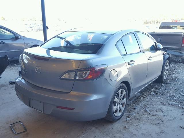 JM1BL1UG2C1562882 - 2012 MAZDA 3 I SILVER photo 4