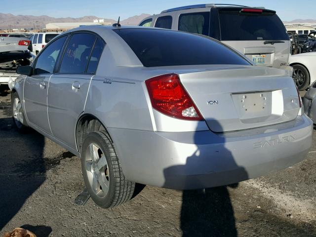 1G8AL58FX7Z146911 - 2007 SATURN ION LEVEL SILVER photo 3