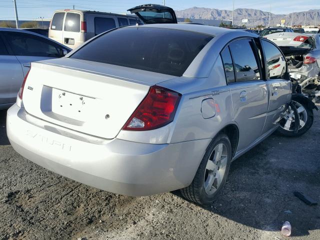 1G8AL58FX7Z146911 - 2007 SATURN ION LEVEL SILVER photo 4