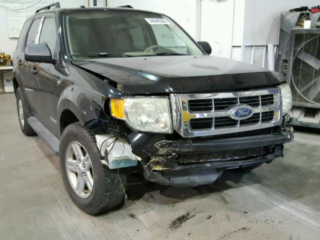 1FMCU49H18KA17953 - 2008 FORD ESCAPE HEV BLACK photo 9