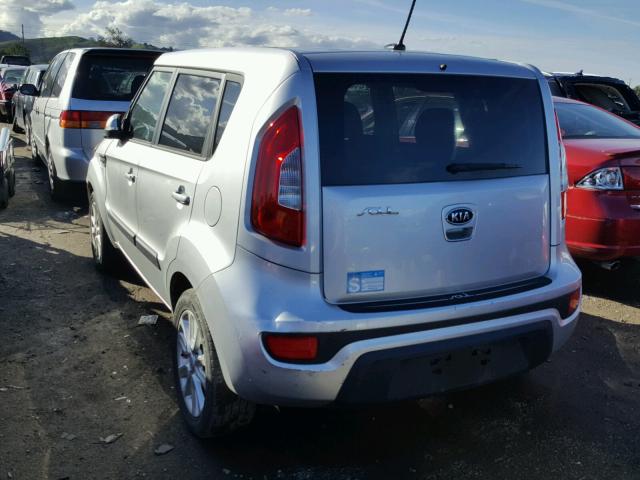 KNDJT2A62C7401894 - 2012 KIA SOUL + SILVER photo 3