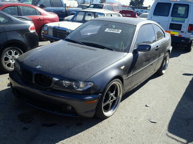 WBABD53485PL15889 - 2005 BMW 330 CI GRAY photo 2