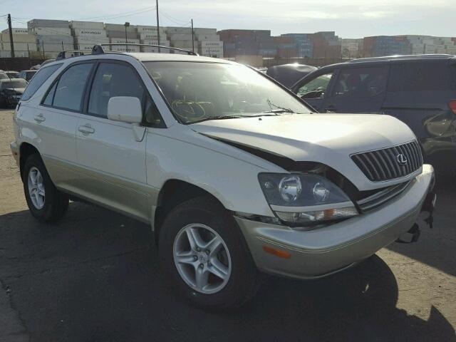 JT6HF10U6X0059856 - 1999 LEXUS RX 300 WHITE photo 1