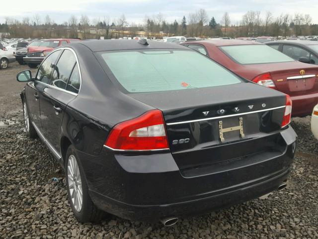 YV1940AS6C1163224 - 2012 VOLVO S80 3.2 BLACK photo 3