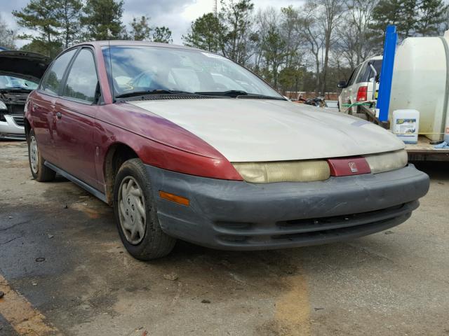 1G8ZF5281XZ182068 - 1999 SATURN SL RED photo 1