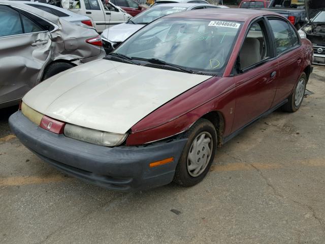 1G8ZF5281XZ182068 - 1999 SATURN SL RED photo 2