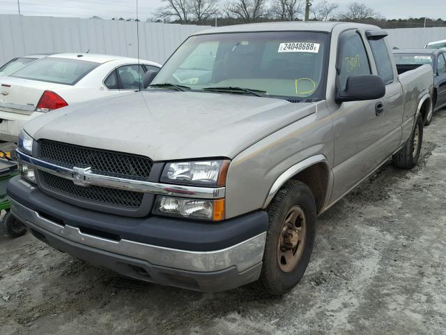 2GCEC19V831236468 - 2003 CHEVROLET SILVERADO SILVER photo 2