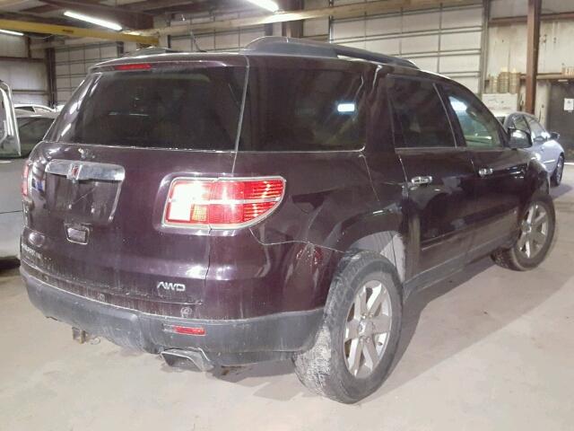 5GZEV23798J197962 - 2008 SATURN OUTLOOK XR იასამნისფერი ფოტო 4