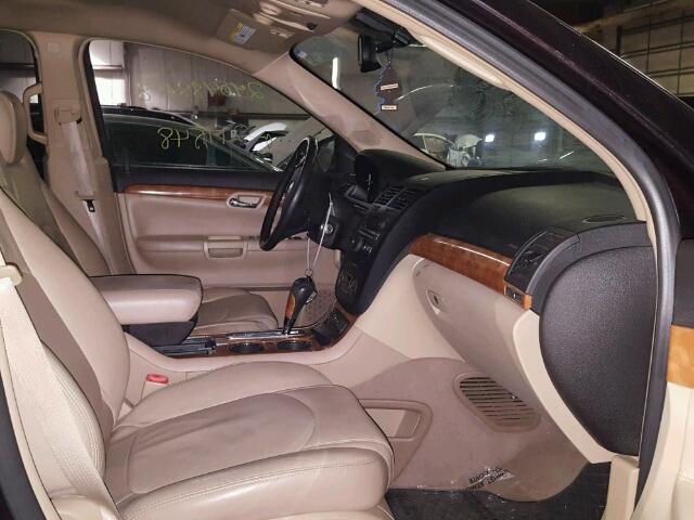 5GZEV23798J197962 - 2008 SATURN OUTLOOK XR იასამნისფერი ფოტო 5