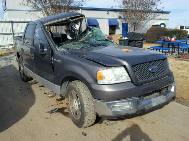 1FTRW12W55FB01438 - 2005 FORD F150 SUPER GRAY photo 1