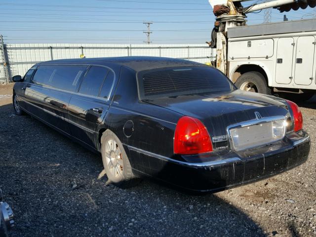 2L1FL8JW1BX751256 - 2011 LINCOLN TOWN CAR E BLACK photo 3