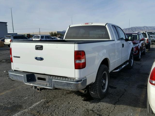 1FTPX12544NA21676 - 2004 FORD F150 WHITE photo 4