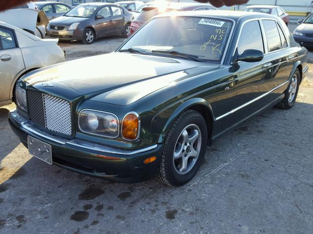 SCBLB51E7XCX03010 - 1999 BENTLEY ARNAGE GREEN photo 2