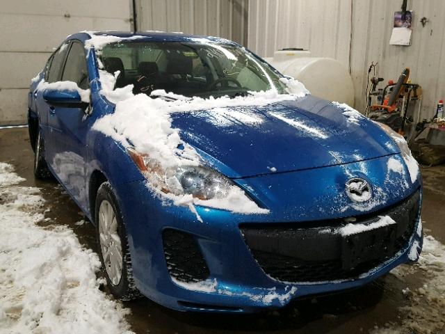 JM1BL1V85C1675264 - 2012 MAZDA 3 I BLUE photo 1