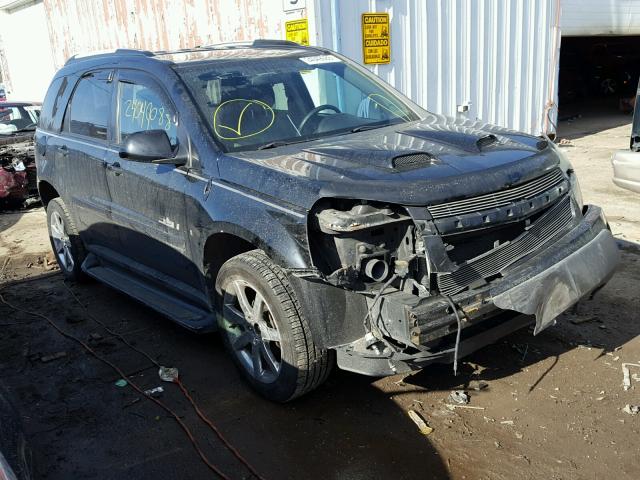 2CNDL63F066060089 - 2006 CHEVROLET EQUINOX LT BLACK photo 1