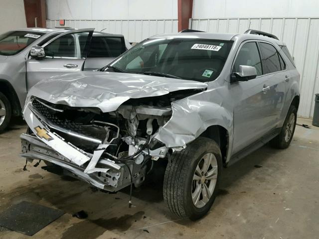 2CNALPEWXA6243210 - 2010 CHEVROLET EQUINOX LT SILVER photo 2