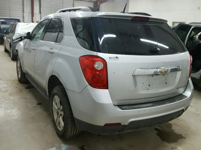 2CNALPEWXA6243210 - 2010 CHEVROLET EQUINOX LT SILVER photo 3