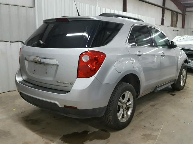 2CNALPEWXA6243210 - 2010 CHEVROLET EQUINOX LT SILVER photo 4