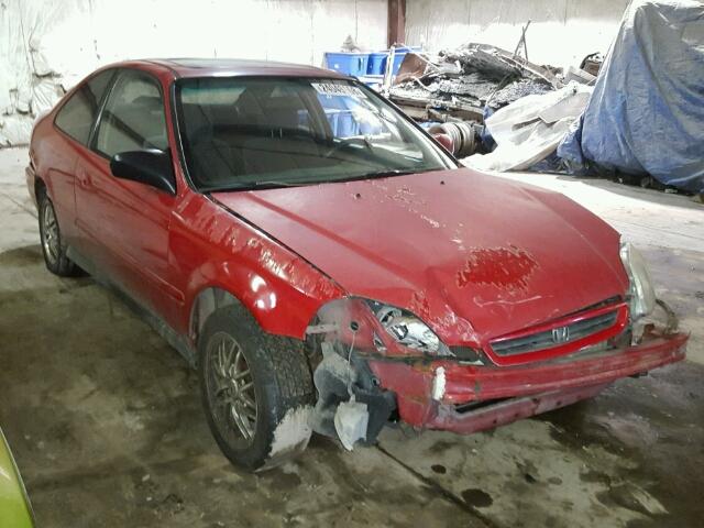 1HGEJ8146VL110545 - 1997 HONDA CIVIC EX RED photo 1