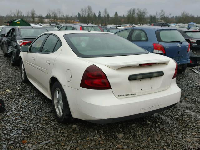 2G2WP552161246439 - 2006 PONTIAC GRAND PRIX 白色 照片 3