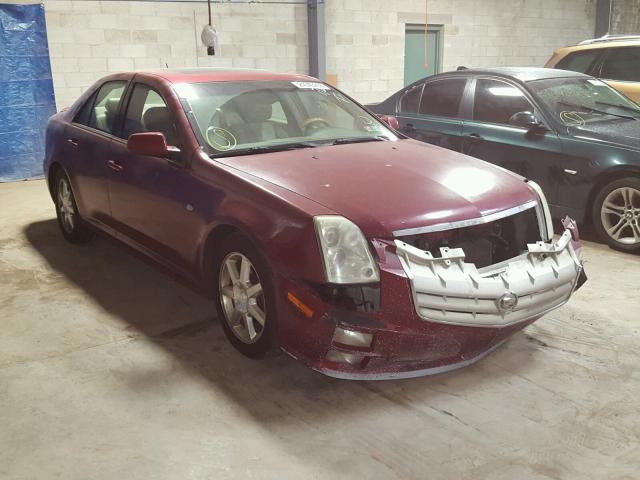 1G6DW677050144826 - 2005 CADILLAC STS MAROON photo 1