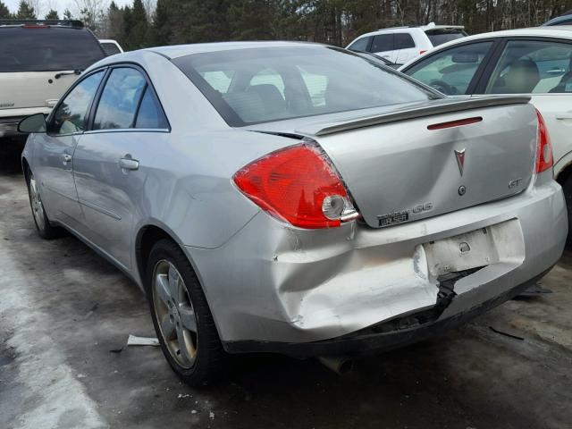 1G2ZH57NX84136823 - 2008 PONTIAC G6 GT SILVER photo 3