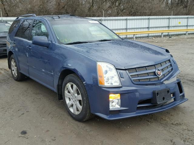 1GYEE437490106417 - 2009 CADILLAC SRX BLUE photo 1