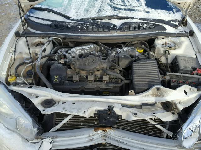 1C3EL55R55N638745 - 2005 CHRYSLER SEBRING TO WHITE photo 7