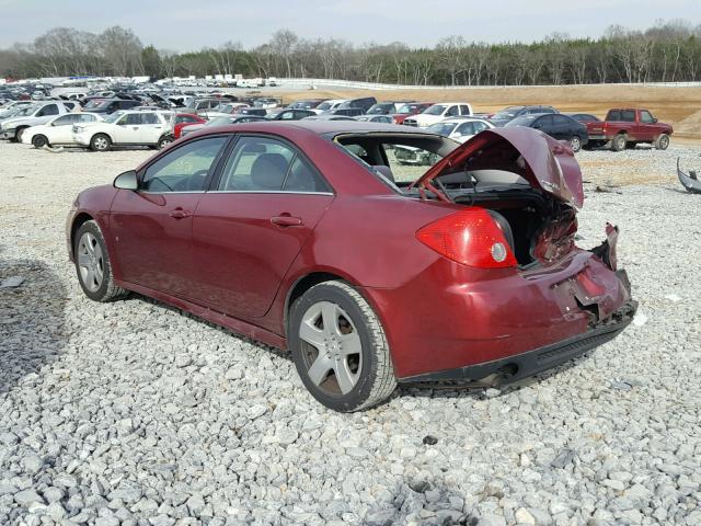 1G2ZA5E0XA4108313 - 2010 PONTIAC G6 BURGUNDY photo 3