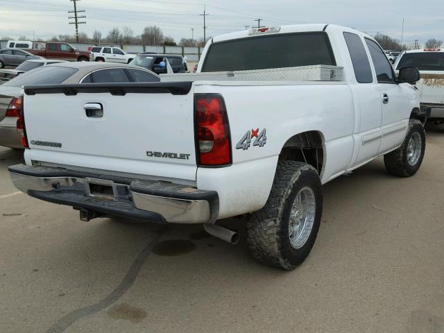 2GCEK19V841110440 - 2004 CHEVROLET SILVERADO WHITE photo 4