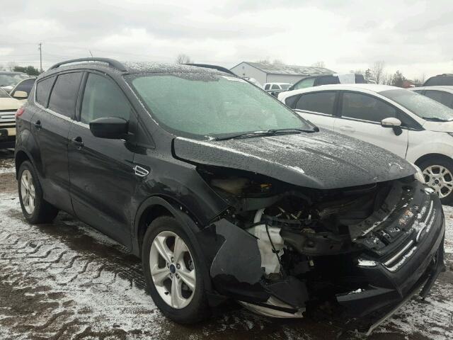 1FMCU0GXXEUE36161 - 2014 FORD ESCAPE SE BLACK photo 1