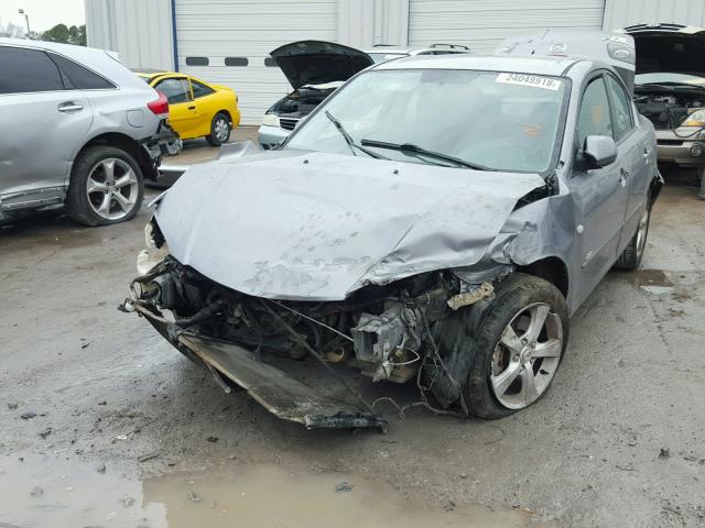 JM1BK323361519932 - 2006 MAZDA 3 S GRAY photo 2