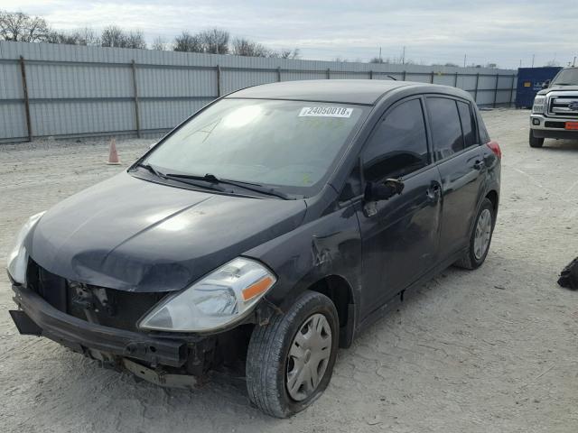 3N1BC1CPXAL399683 - 2010 NISSAN VERSA S GRAY photo 2