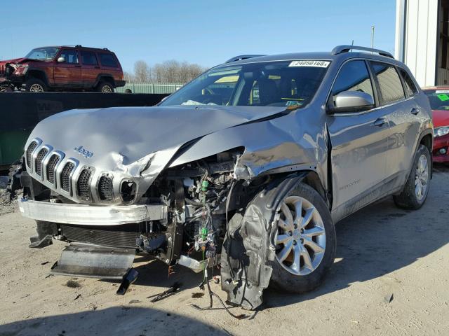 1C4PJMDB5GW215976 - 2016 JEEP CHEROKEE L SILVER photo 2