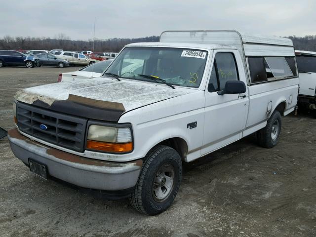 1FTEF15Y2SNA49182 - 1995 FORD F150 WHITE photo 2