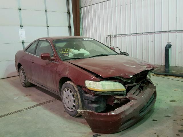 1HGCG32401A016142 - 2001 HONDA ACCORD LX RED photo 1