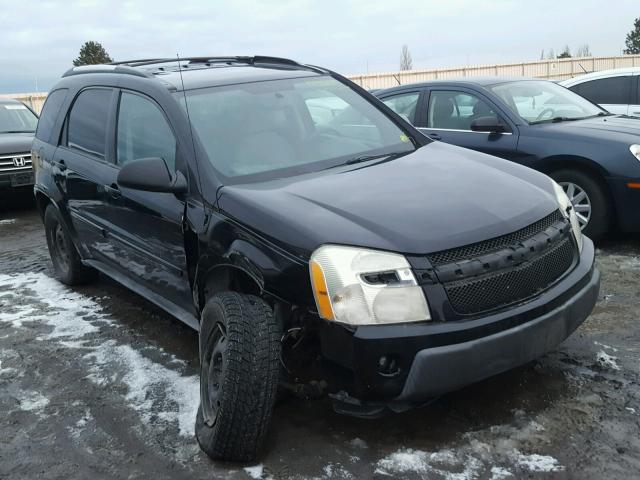 2CNDL73F056059559 - 2005 CHEVROLET EQUINOX LT BLACK photo 1