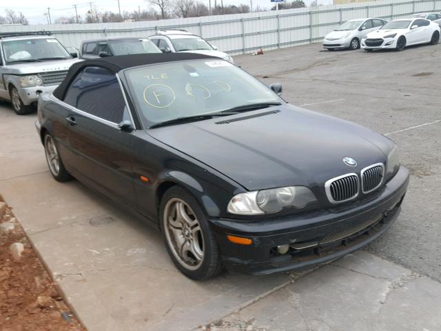 WBABS53491JU82460 - 2001 BMW 330 CI BLACK photo 1