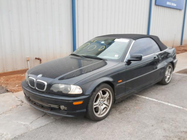 WBABS53491JU82460 - 2001 BMW 330 CI BLACK photo 2