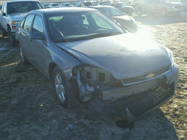 2G1WT58K281263927 - 2008 CHEVROLET IMPALA LT GRAY photo 1