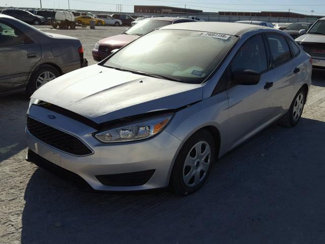 1FADP3E20GL324590 - 2016 FORD FOCUS S SILVER photo 2