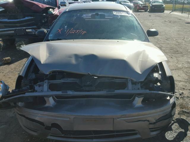 1FAFP53U67A157124 - 2007 FORD TAURUS SE GOLD photo 9