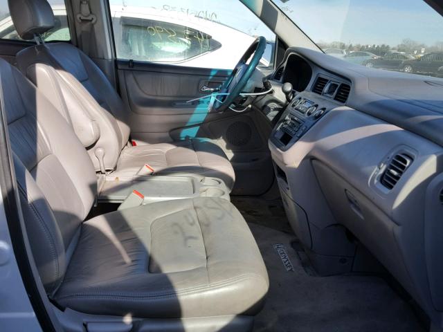 5FNRL18942B041369 - 2002 HONDA ODYSSEY EX SILVER photo 5