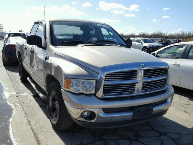 1D7HA18N85J530875 - 2005 DODGE RAM 1500 S TAN photo 1