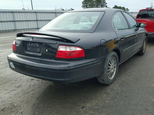 1MEFM55S24A621552 - 2004 MERCURY SABLE LS P BLACK photo 4