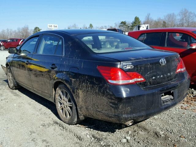 4T1BK36B06U140480 - 2006 TOYOTA AVALON XL BLACK photo 3