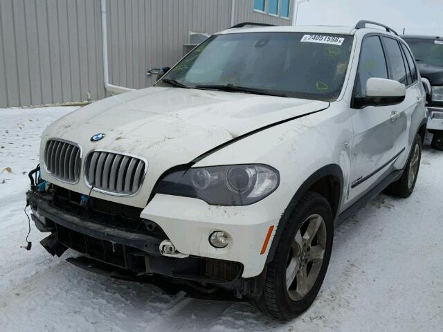 5UXFF03509LJ95821 - 2009 BMW X5 XDRIVE3 Ақ фото 2