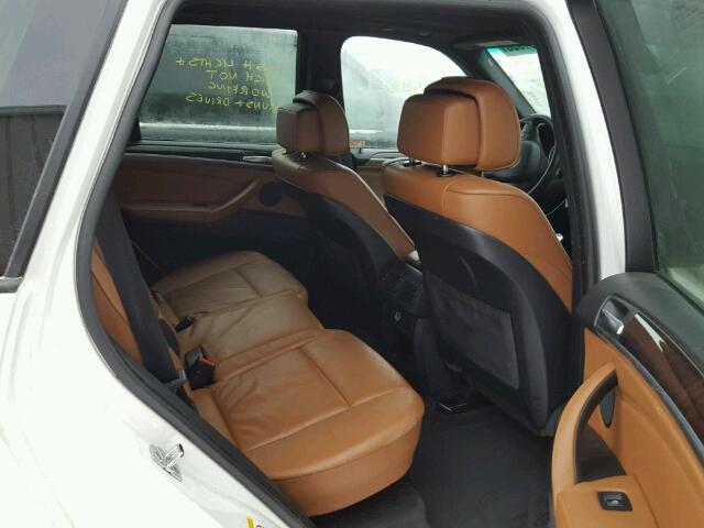 5UXFF03509LJ95821 - 2009 BMW X5 XDRIVE3 Ақ фото 6