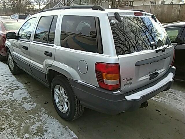 1J4GW48S74C134772 - 2004 JEEP GRAND CHER GRAY photo 3